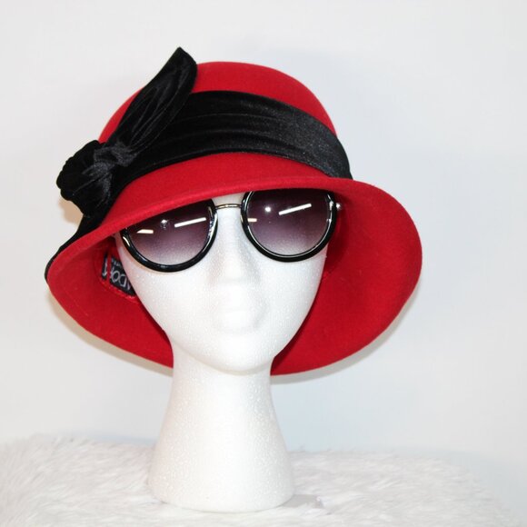 ADORA 100% Wool 1920’s Vintage Style Cloche Hat - Picture 14 of 14